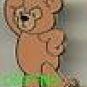 Disney Teddy Bear #2 thinking Hidden Mickey pin