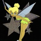 Large Jumbo 3 Inch Pin on a Pin Sparkle Pin Tinkerbell