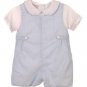 Petit Ami Infant & Newborn Boy's Shortall