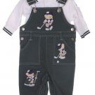 Baby Golf Newborn Boy's Overalls With Cap