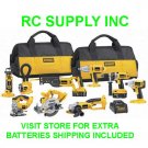 DeWalt Heavy-Duty XRP™ 18V Cordless 9-Tool Combo Kit