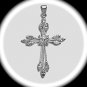 Marquise Cross Pendant