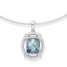 Faceted Paula Shell Pendant