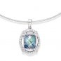 Faceted Paula Shell Pendant