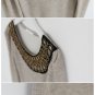 Beige Knitwear Sweater Top