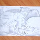 ACEO- Trading Card "Cat in a Boot"