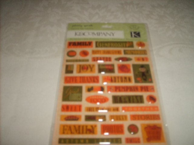 WORDS (STICKERS)