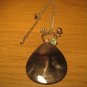 Seashell and clear bead necklace