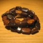 Set of wood bead bracelets
