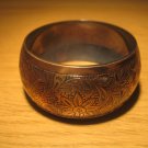 Copper antique finish bangle