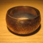 Copper antique finish bangle