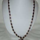Thin Twist Necklace in Silver/Gold/Pewter