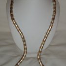 Twist Necklace in Silver/Gold