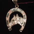 Sterling Silver Horse Shoe Pendant