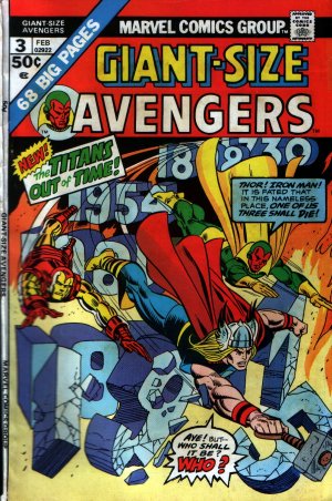 AVENGERS # 3 GIANT-SIZE ISSUE