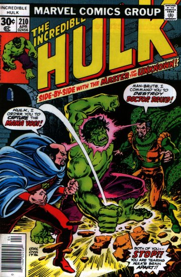 INCREDIBLE HULK # 210
