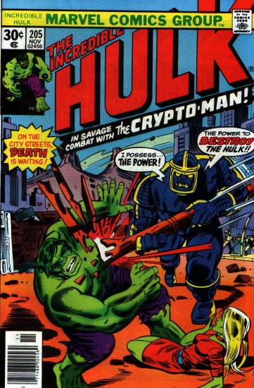 INCREDIBLE HULK, THE # 205
