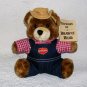 DelMonte plush Brawny Bear
