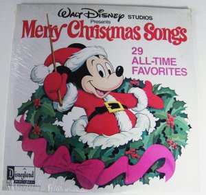 1970'S Walt Disney Christmas LP RECORD Albums