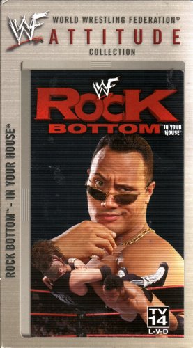 WWE Rock Bottom 1998 Video SEALED WWF Buried Alive Undertaker Austin WWF WCW ECW TNA WWE