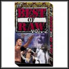WWF Best of Raw Vol. 2 Video SEALED WWE 1998-1999 WWF WCW ECW TNA WWE