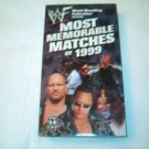 WWF Most Memorable Matches of 1999 SEALED Video WWE WWF WCW ECW TNA WWE