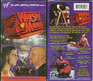 WWF WWE WrestleMania 14 Highlights Sealed Video Steve Austin WWF WCW ECW TNA WWE