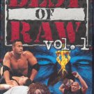 WWF Best of Raw Vol. 1 1997-1998 Video In Box WWE DX Stone Cold Rock WWF WCW ECW TNA WWE