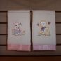 Vintage Baby Animal Burp Cloths