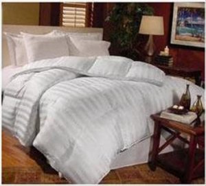 Milano white King Down Comforter