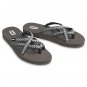 NEW Teva Olowahu Grey gray flip flop thong Sandals - sz 7