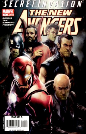 Marvel Comics THE NEW AVENGERS 44 Bendis Tan Banning NEW ILLUMINATI SECRET INVASION SKRULLS