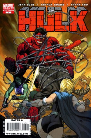 Marvel Comics HULK 7 VARIANT EDITION Loeb Adams Cho MOON KNIGHT SHE HULK VALKYRIE