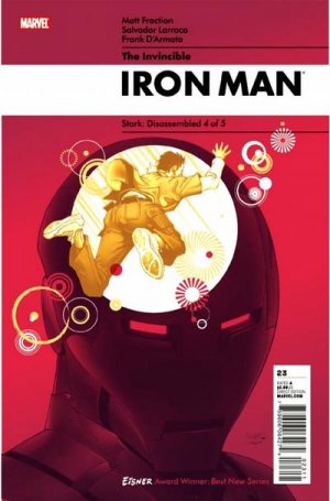 Marvel Comics INVINCIBLE IRON MAN 23 Matt Fraction Salvador Larroca STARK: DISASSEMBLED 4 (of 5)