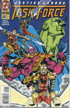 DC Comics JUSTICE LEAGUE TASK FORCE 22 Christopher Priest DESPERO RAY VANDAL SAVAGE JLTF