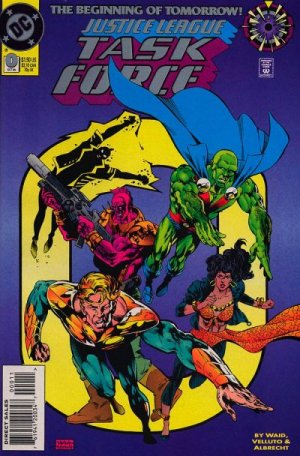 DC Comics JUSTICE LEAGUE TASK FORCE 0 Mark Waid BRONZE TIGER MARTIAN MANHUNTER ZERO HOUR JLTF