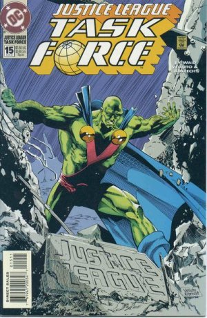 DC Comics JUSTICE LEAGUE TASK FORCE 15 Mark Waid BLUE BEETLE FLASH WONDER WOMAN JLTF