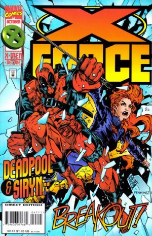 Marvel Comics X-FORCE 44 - 47 Jeph Loeb Adam Pollina Farmer Pennington CABLE DEADPOOL SABERTOOTH