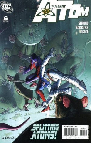 DC Comics THE ALL NEW ATOM 6 Gail Simone Eddy Barrows Trevor Scott Jose Ladronn