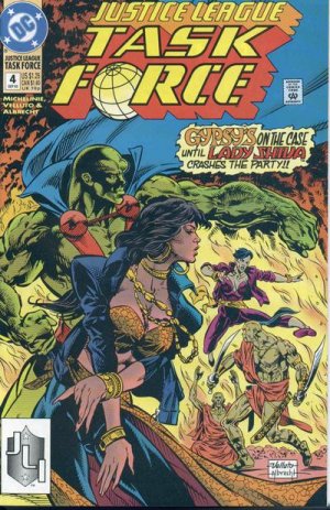 DC Comics JUSTICE LEAGUE TASK FORCE 4 Chuck Dixon LADY SHIVA MARTIAN MANHUNGER JLTF