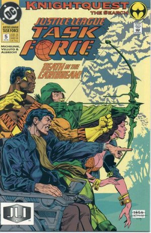 DC Comics JUSTICE LEAGUE TASK FORCE 5 BATMAN BRONZE TIGER GREEN ARROW JLTF