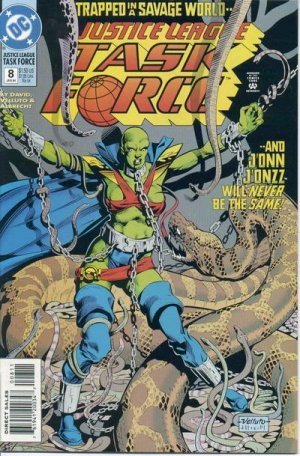 DC Comics JUSTICE LEAGUE TASK FORCE 8 Peter David MARTIAN MANHUNTER VIXEN WONDER WOMAN JLTF