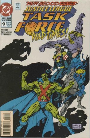 DC Comics JUSTICE LEAGUE TASK FORCE 9 Jeph Loeb BLOODLINE MARTIAN MANHUNTER JLTF