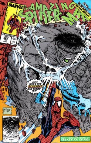 Marvel Comics AMAZING SPIDER-MAN 328 Todd McFarlane ACTS OF VENGEANCE HULK