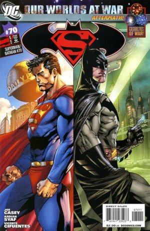 DC Comics Superman / Batman 70 Our World's At War Aftermath FLASH 1 Brightest Day Preview Johns