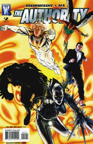 DC Comics Wildstorm AUTHORITY 2 VARIANT Michael Golden Grant Morrison Gene Ha