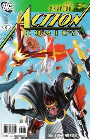 DC Comics ACTION COMICS 871 "NEW KRYPTON" Geoff Johns Pete Woods Alex Ross SUPERGIRL SUPERMAN