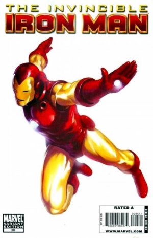Marvel Comics INVINCILBE IRON MAN 20 VARIANT EDITION Matt Fraction Salvador Larroca CAPTAIN AMERICA