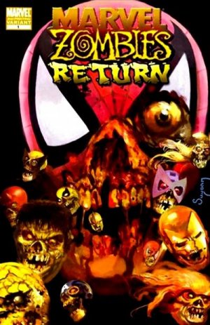 Marvel Comics MARVEL ZOMBIES RETURNS 1 VARIANT 2nd Print EDITION Van Lente Dragotta SPIDER-MAN