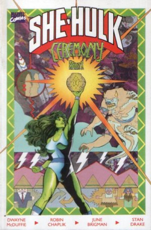 Marvel Comics SENSATIONAL SHE-HULK CEREMONY 1-2 (of 2) McDuffie Brigman Drake FANTASTIC FOUR